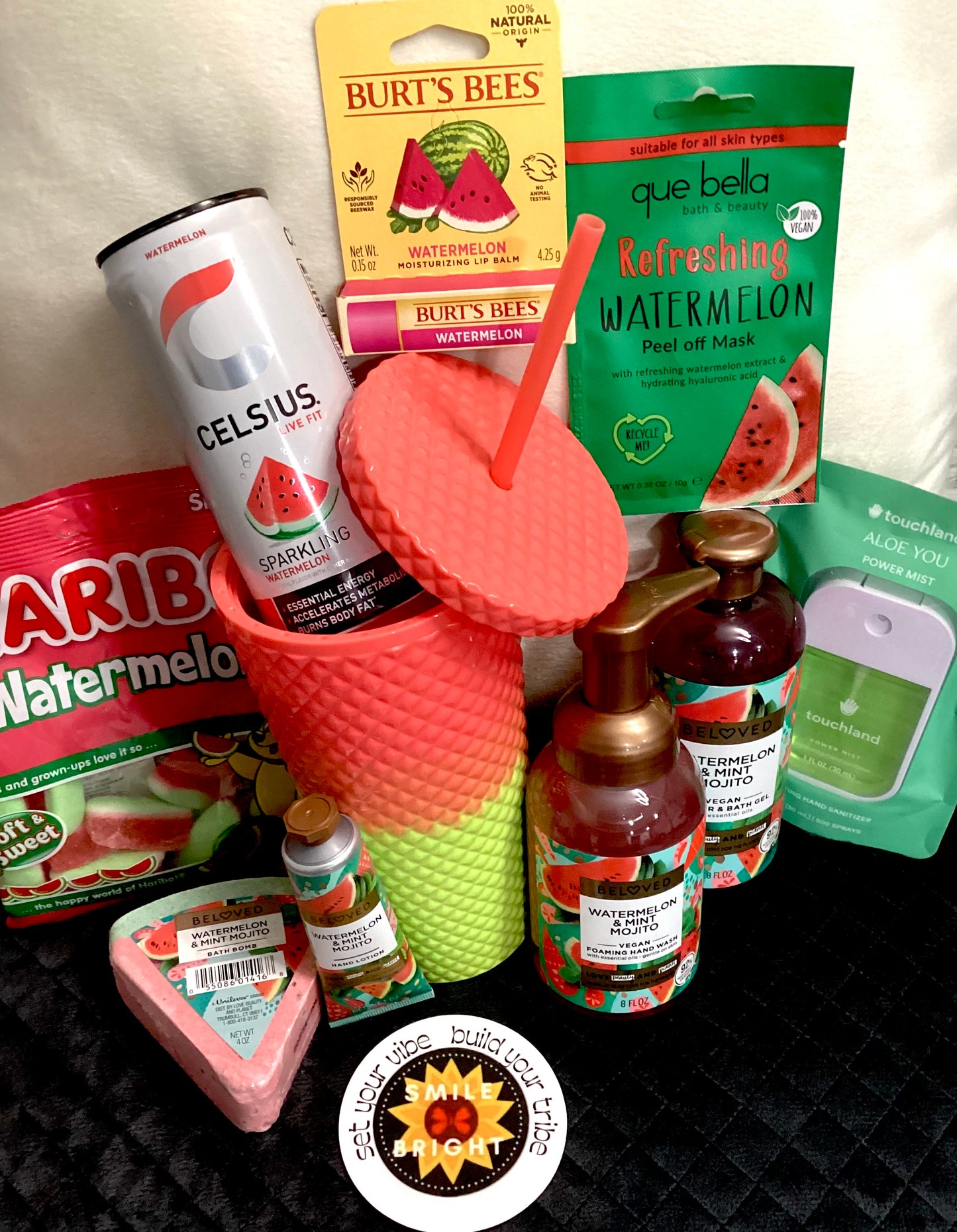 Smile Bright211 Custom Gift Basket-Watermelon