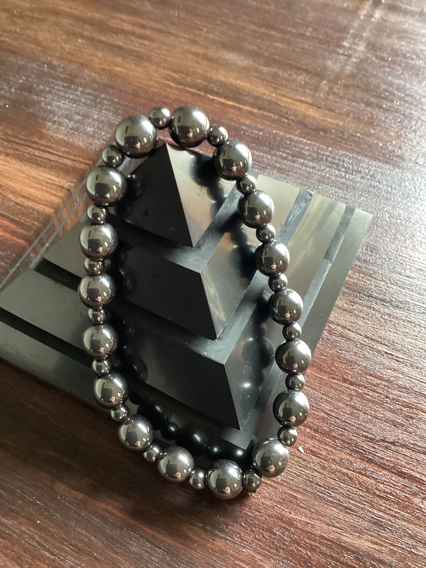Healing Bracelet -Hematite stretchy