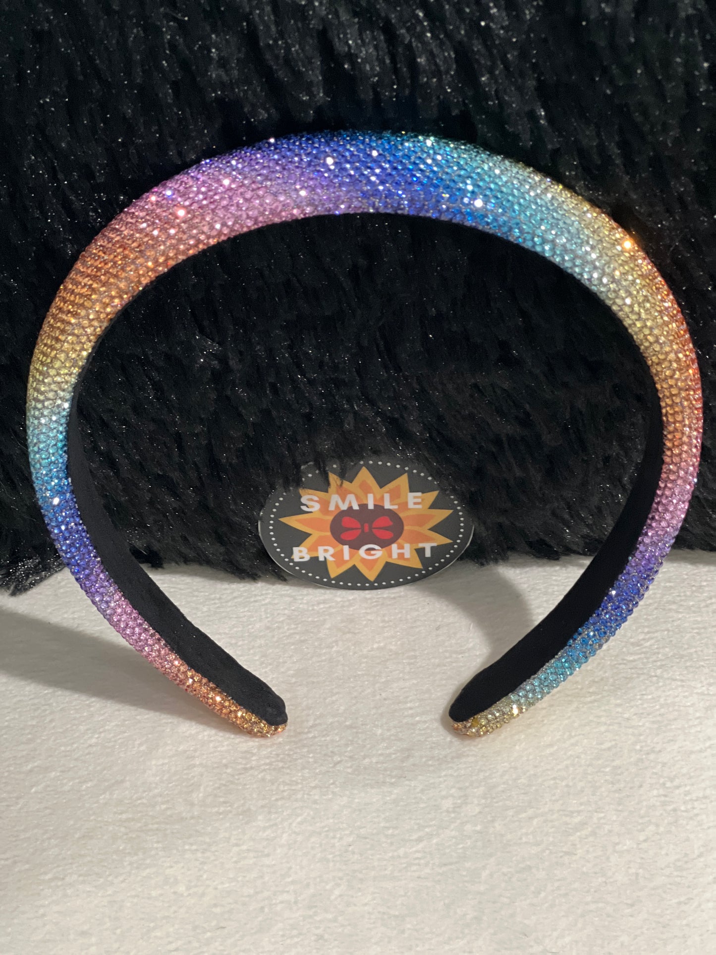 Rhinestone Rainbow Headband