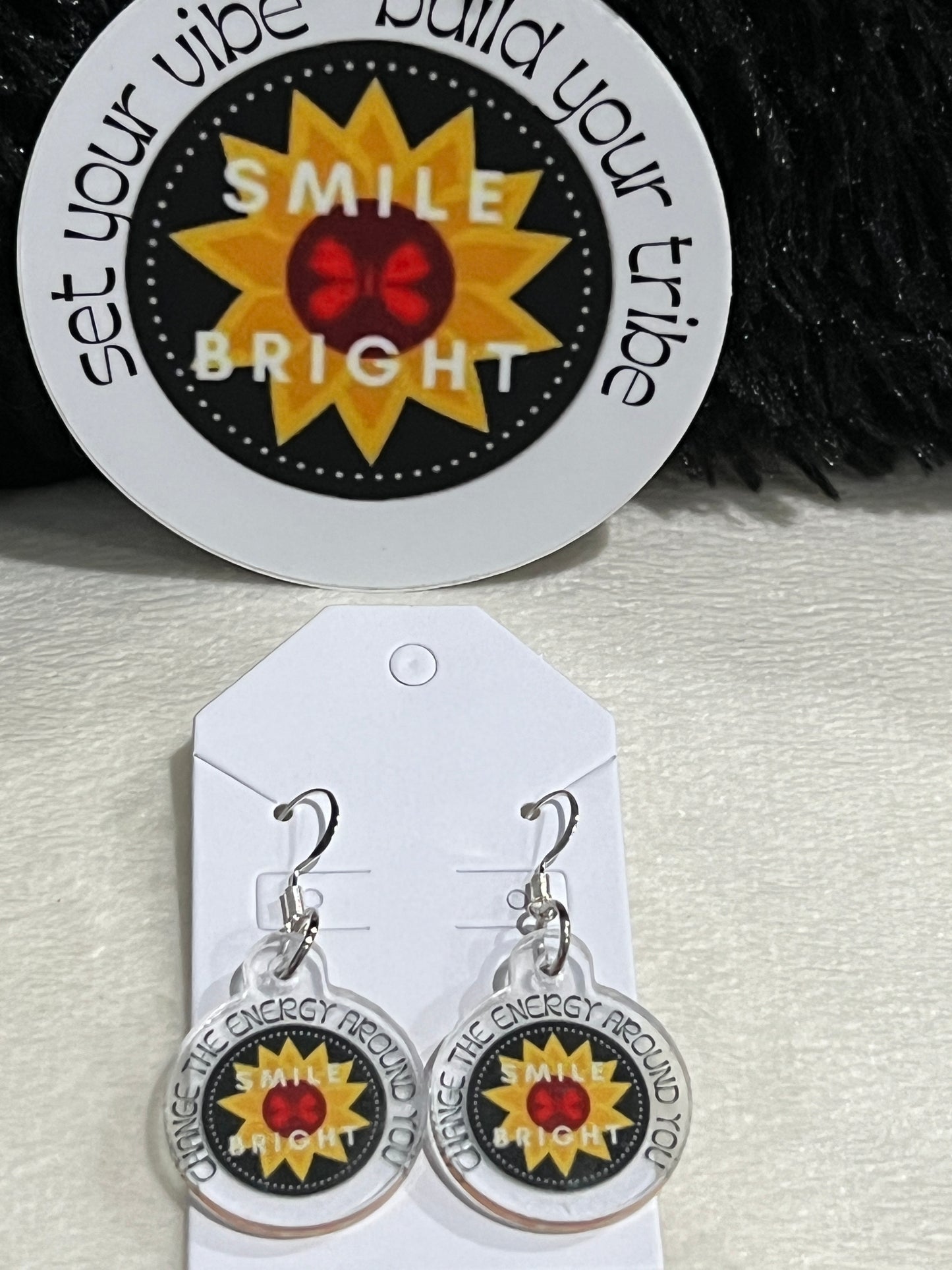Smile Bright211 Tribe Earrings- Change the Energy Around You