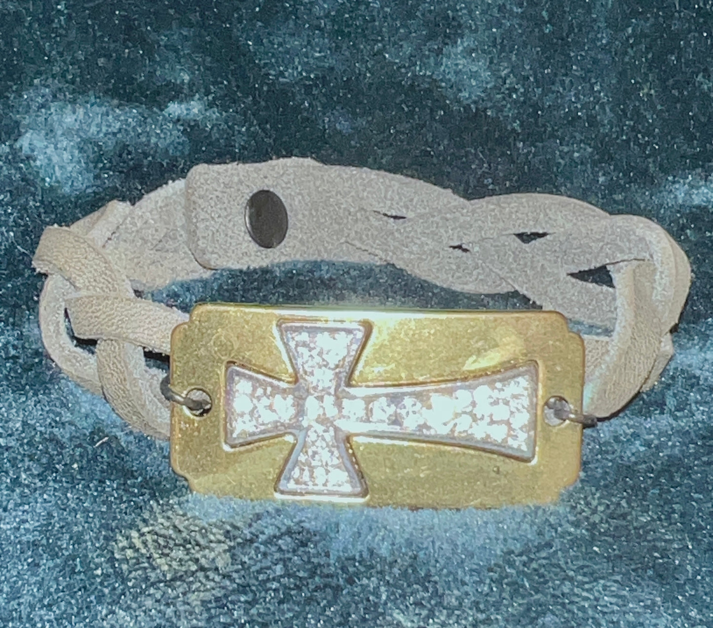 Handmade Cross Bracelet