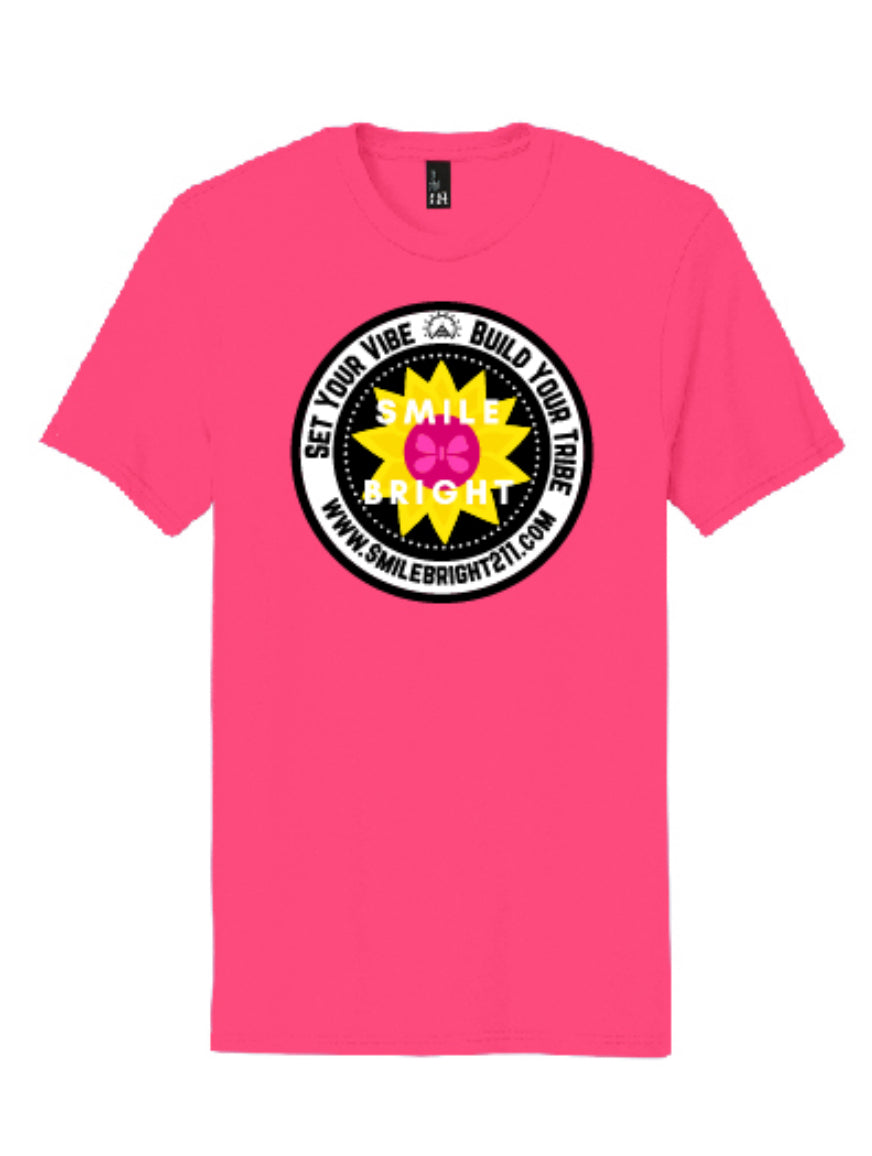 Neon Vibes Logo T-Shirt
