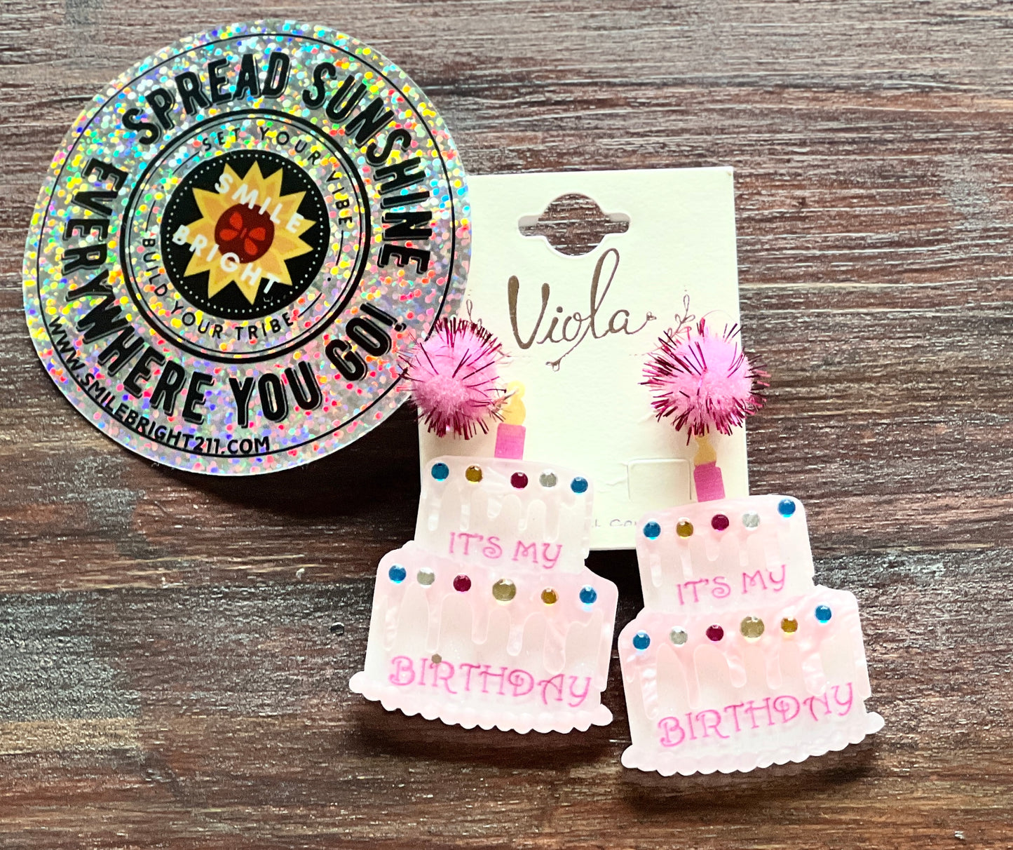 BIRTHDAY earrings