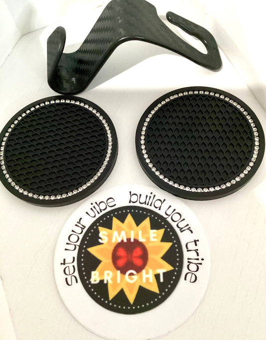 Automotive Cup Holder Coasters