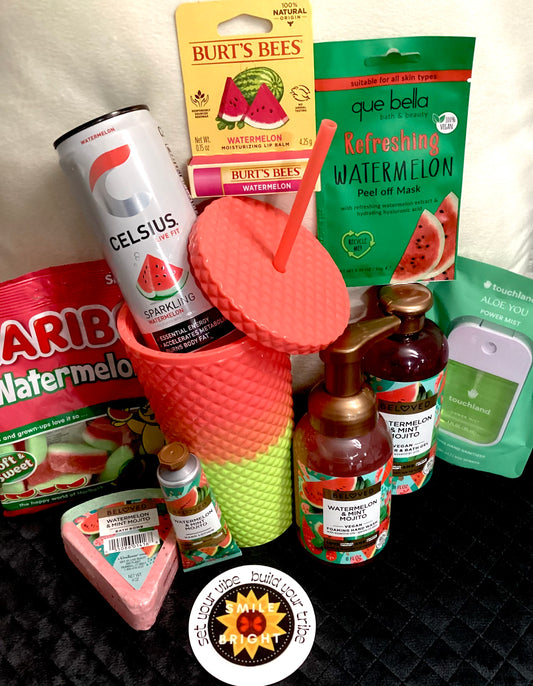 Smile Bright211 Custom Gift Basket-Watermelon