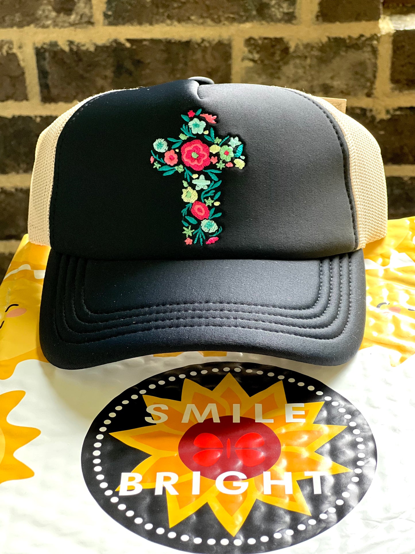 Summer Hat Collection-Cross Embroidered