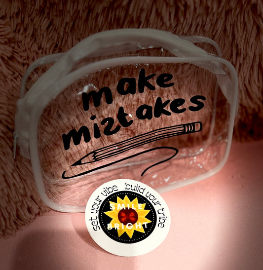 Fun Pouches “Make mistakes”
